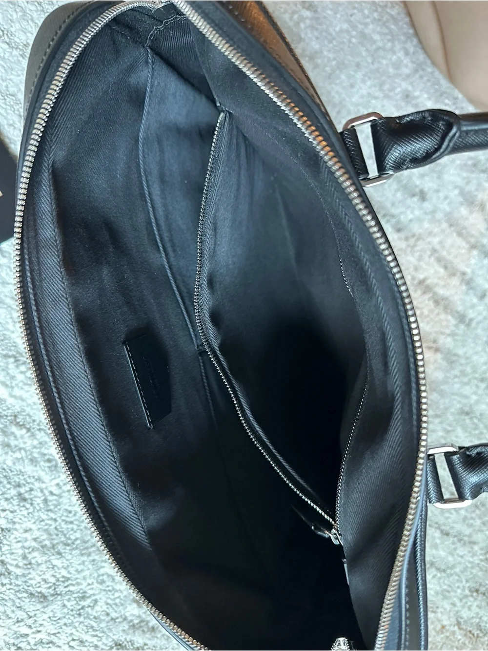 MONTBLANC Sartorial Ultra-Slim Cross-Grain Leather Briefcase